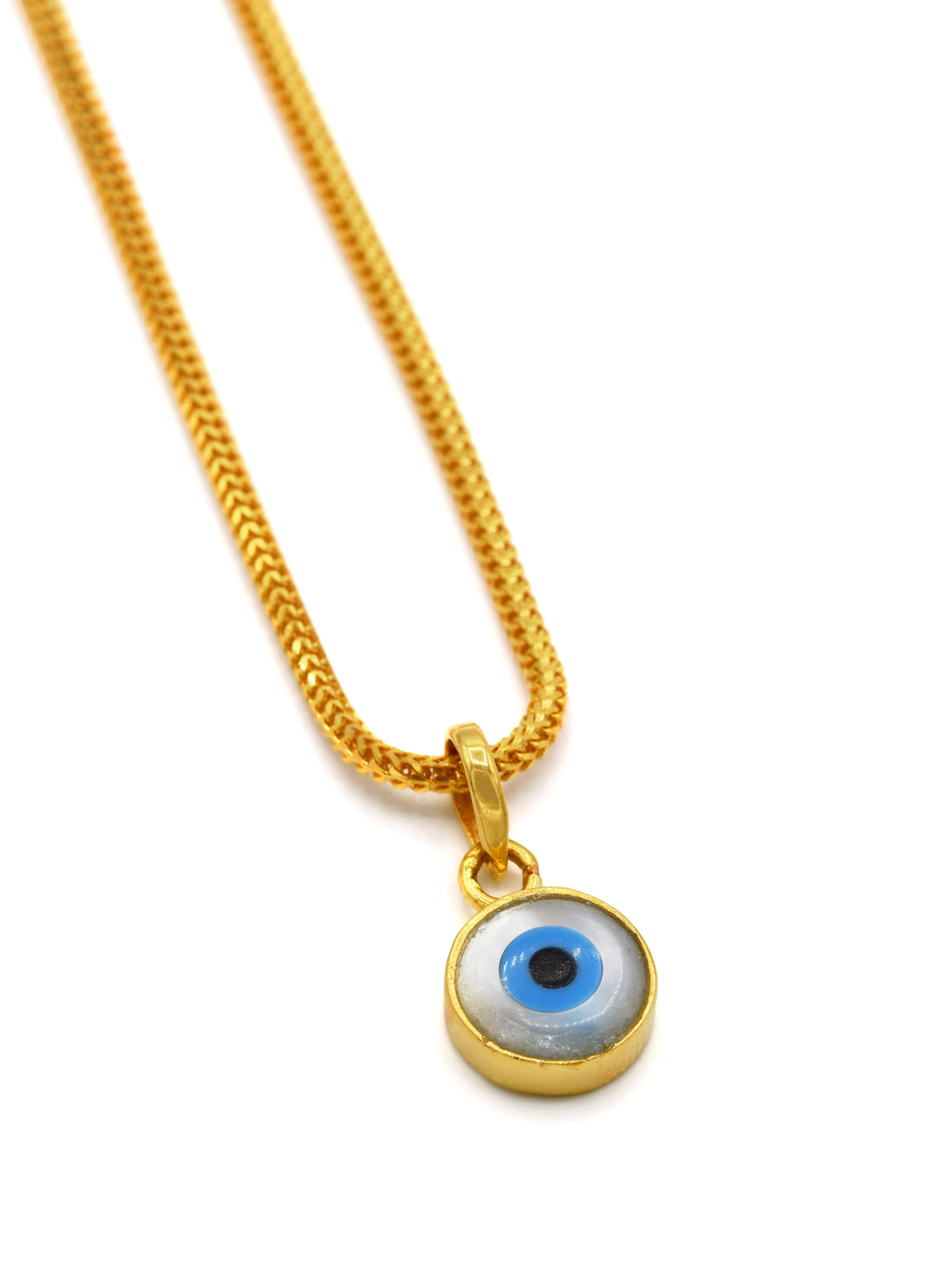 22ct Gold Evil Eye Pendant