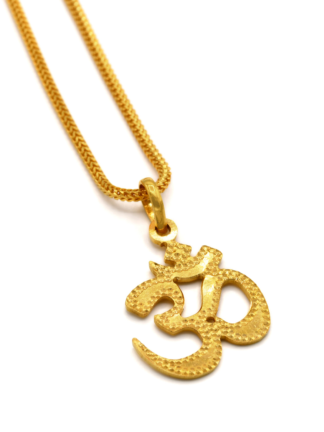 22ct Gold Om Pendant