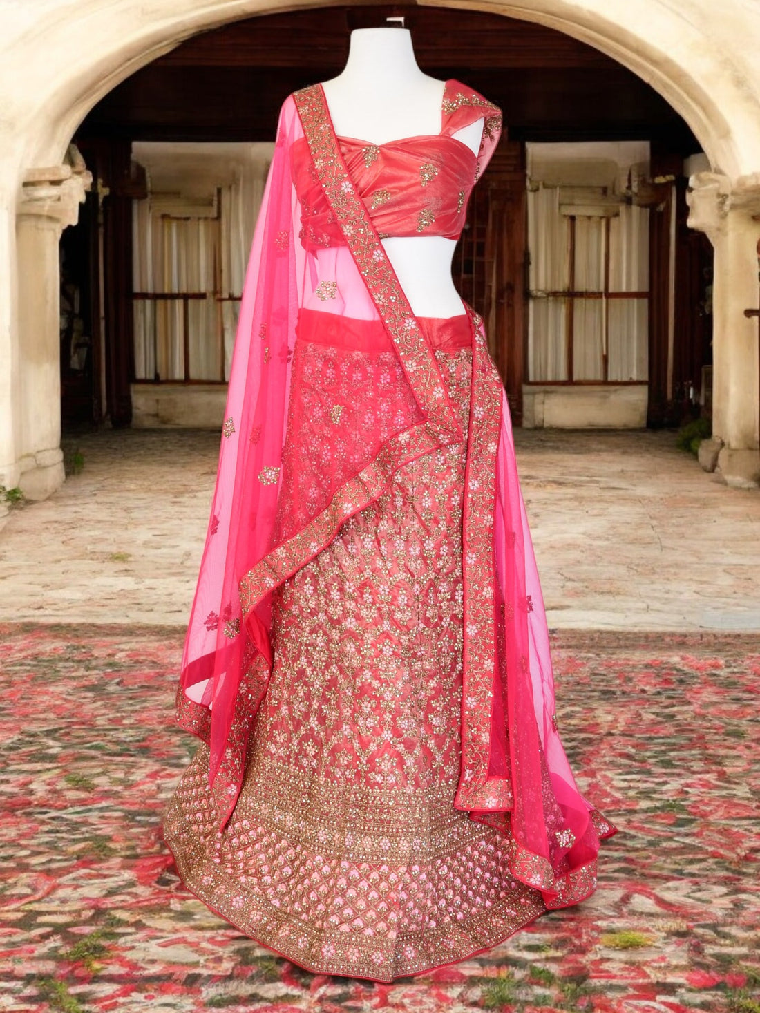 Bhumi Unstitched Lehenga - Roop Darshan