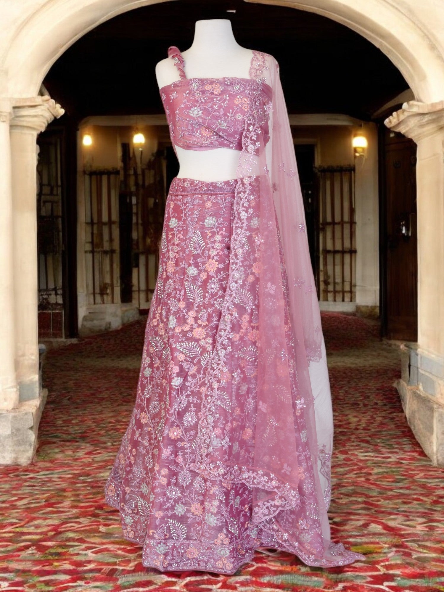 Dipsha Unstitched Lehenga - Roop Darshan