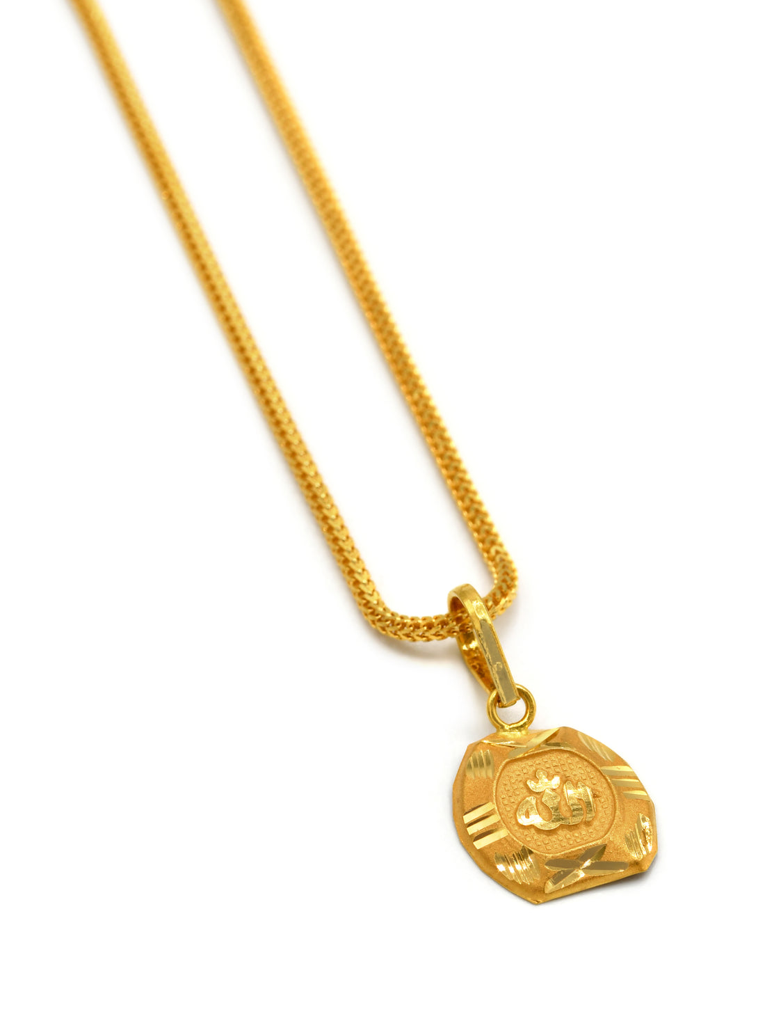 22ct Gold Allah Pendant