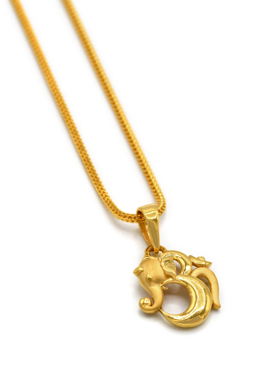 22ct Gold Om Ganesh Pendant