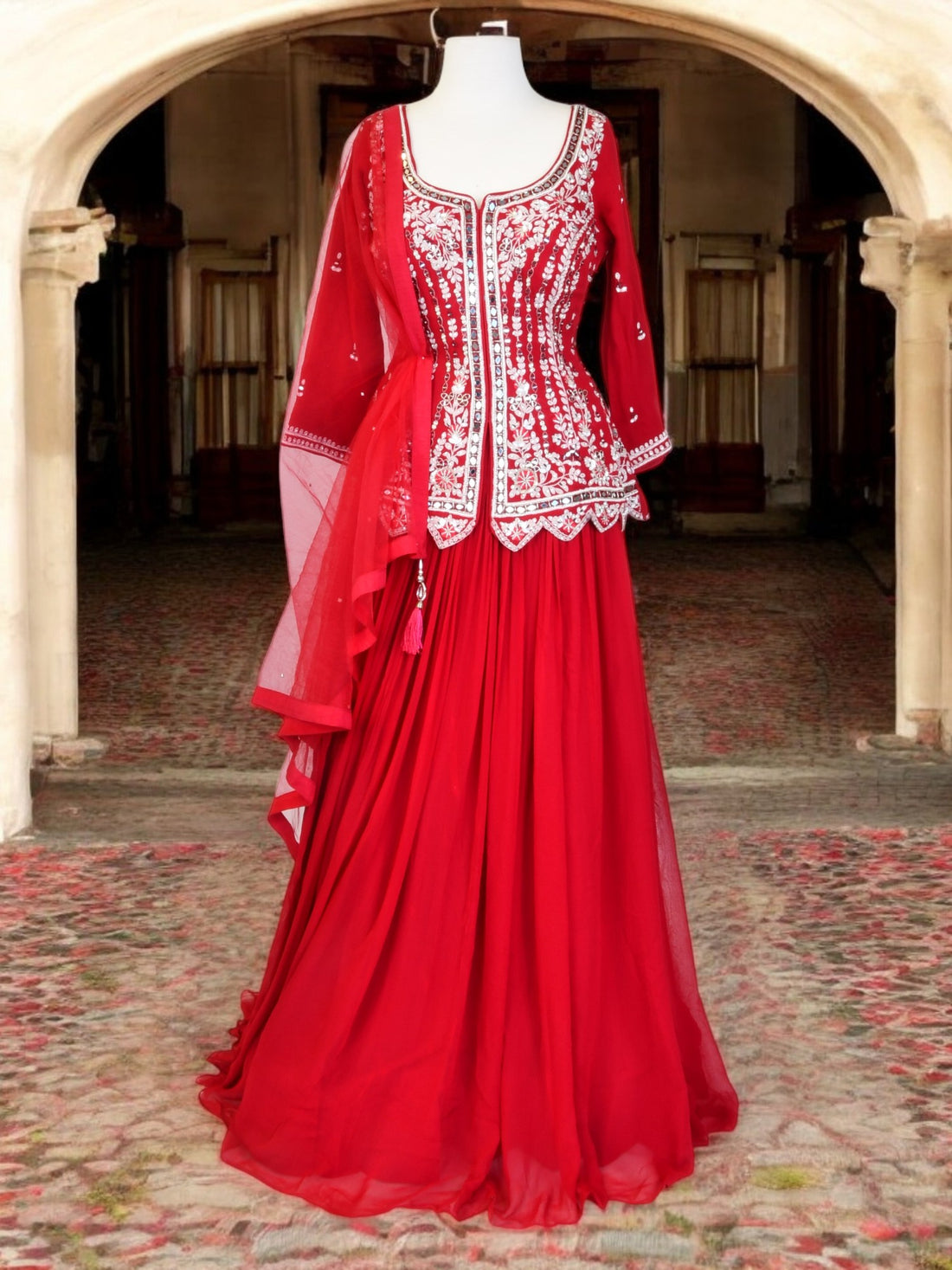 Kavitha Long Top Lahenga - Roop Darshan