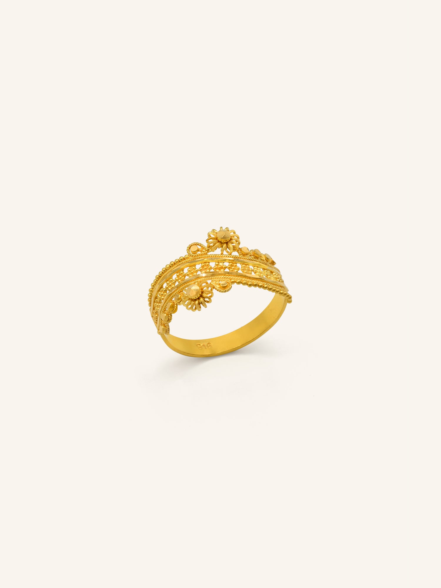 22ct Gold Ladies Ring 2.88 GMS - Roop Darshan