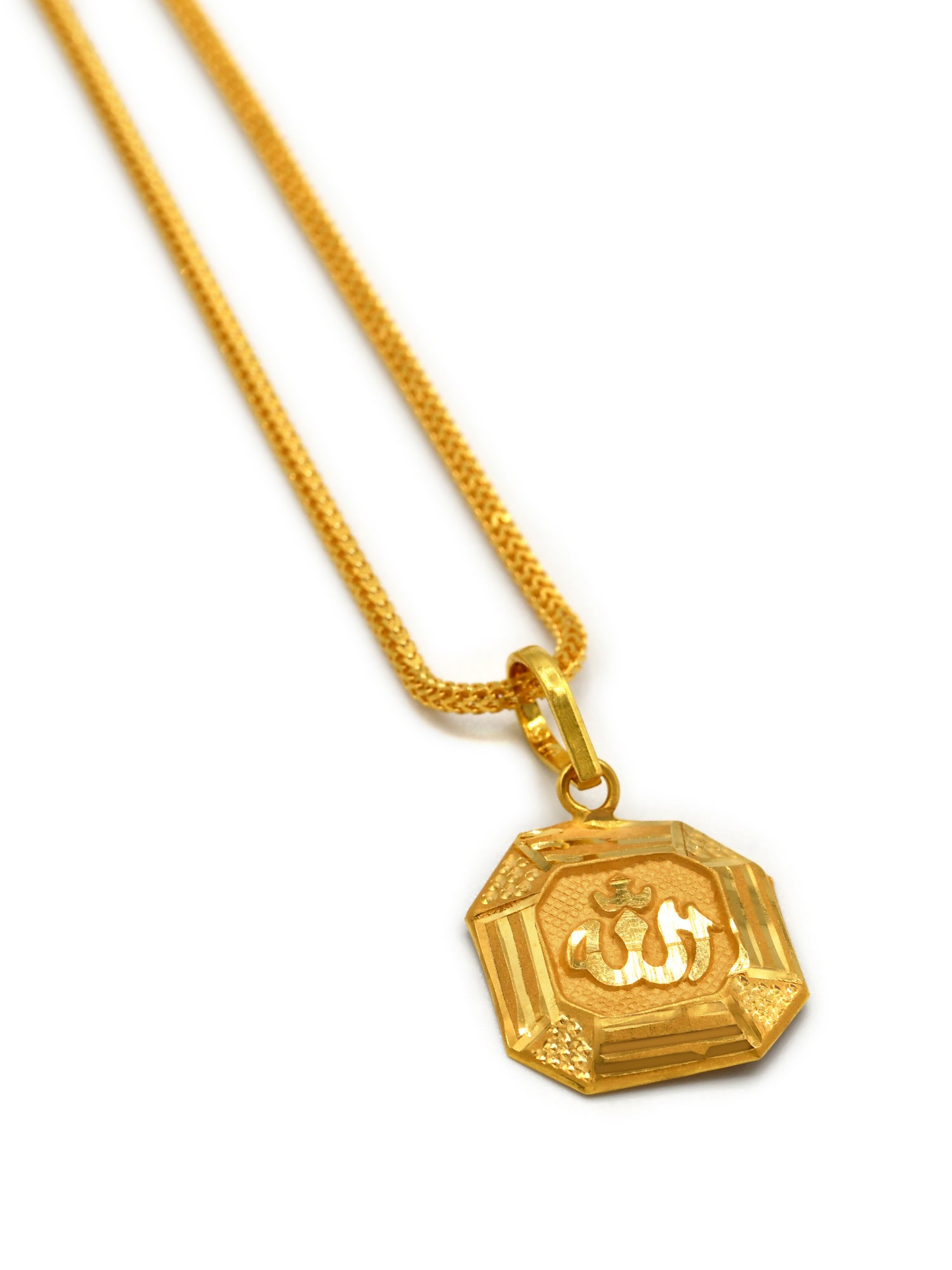 22ct Gold Allah Pendant
