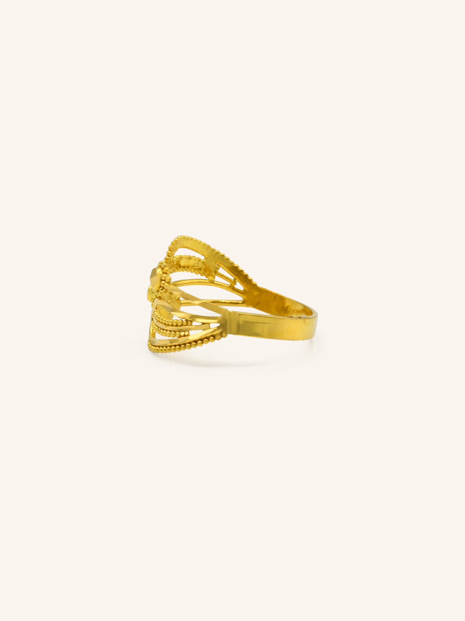 22CT GOLD LADIES RING 2.90 GMS - Roop Darshan