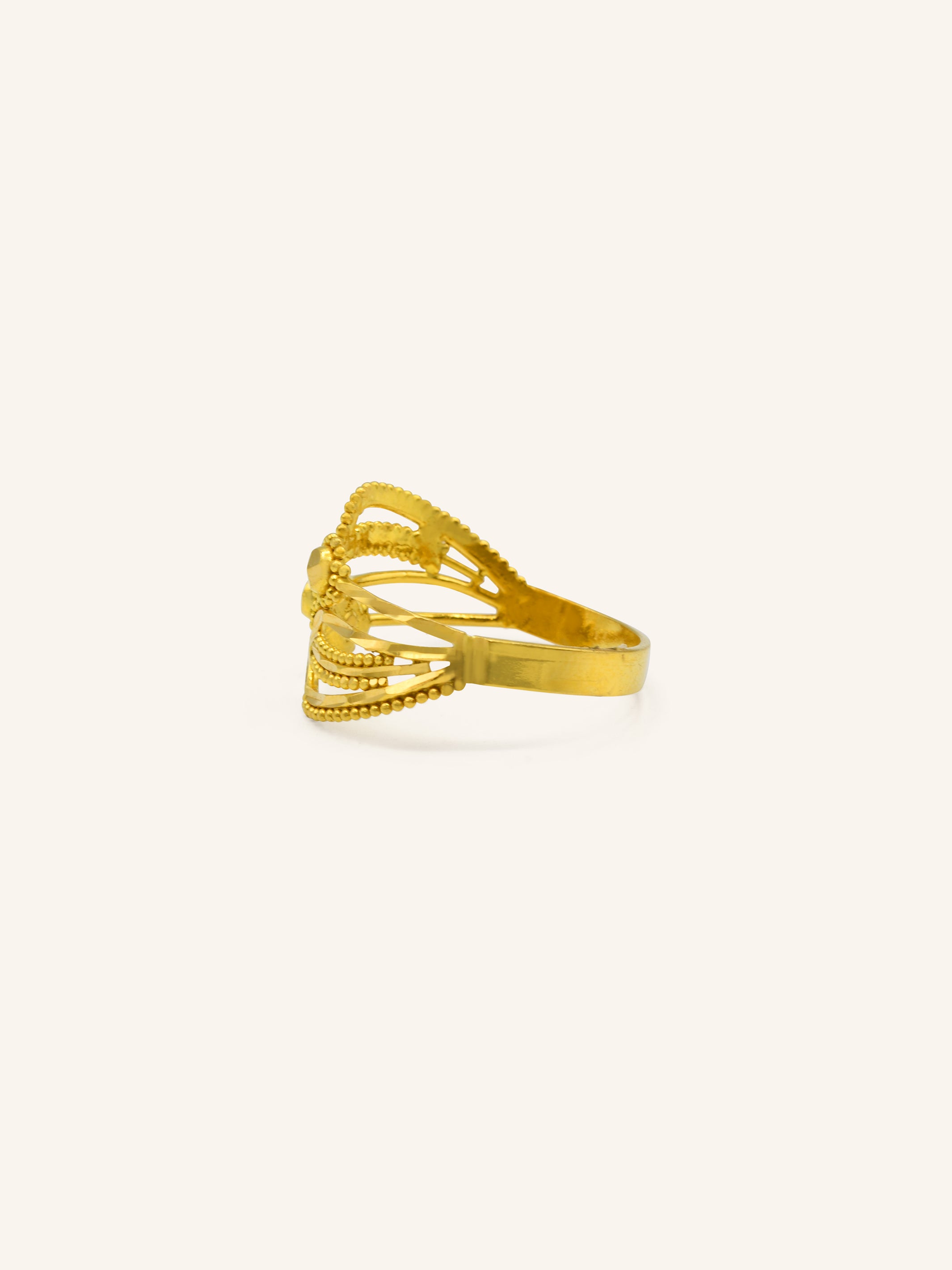 22CT GOLD LADIES RING 2.90 GMS - Roop Darshan