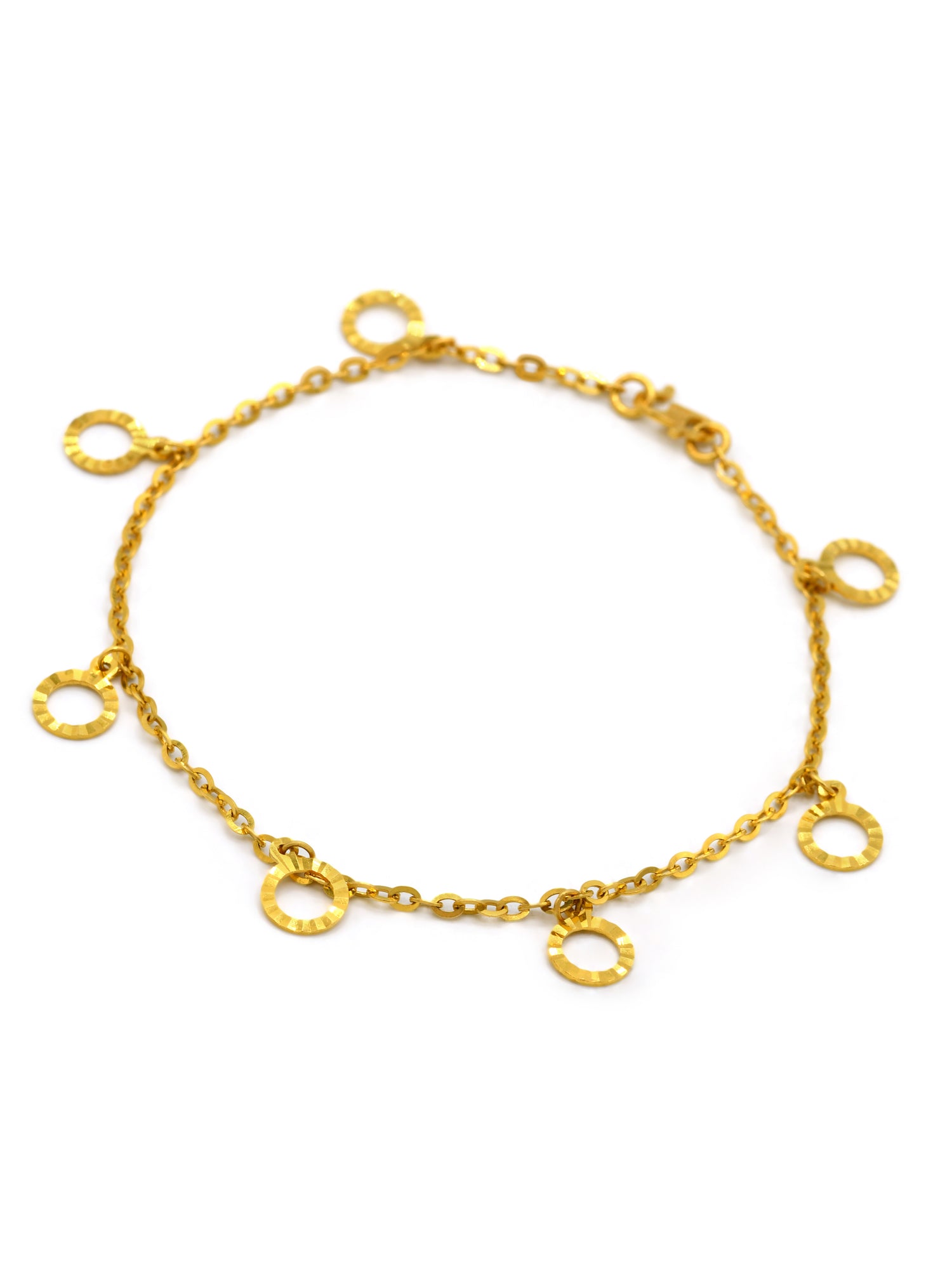 22CT Gold Charm Bracelet