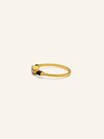 22ct Gold Band Ring - Roop Darshan