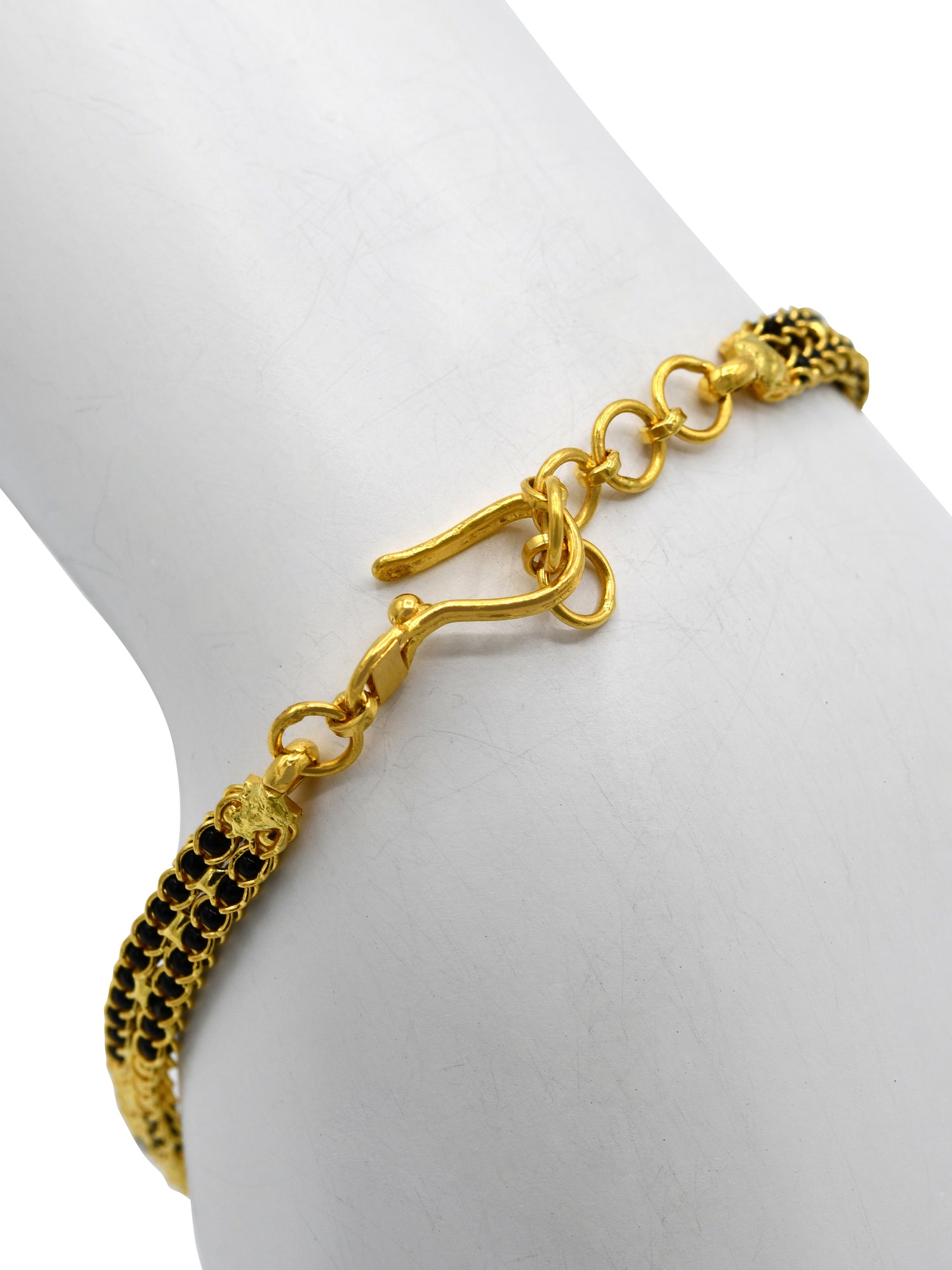 22ct Gold B/B Ladies Bracelet 7.44 GMS - Roop Darshan