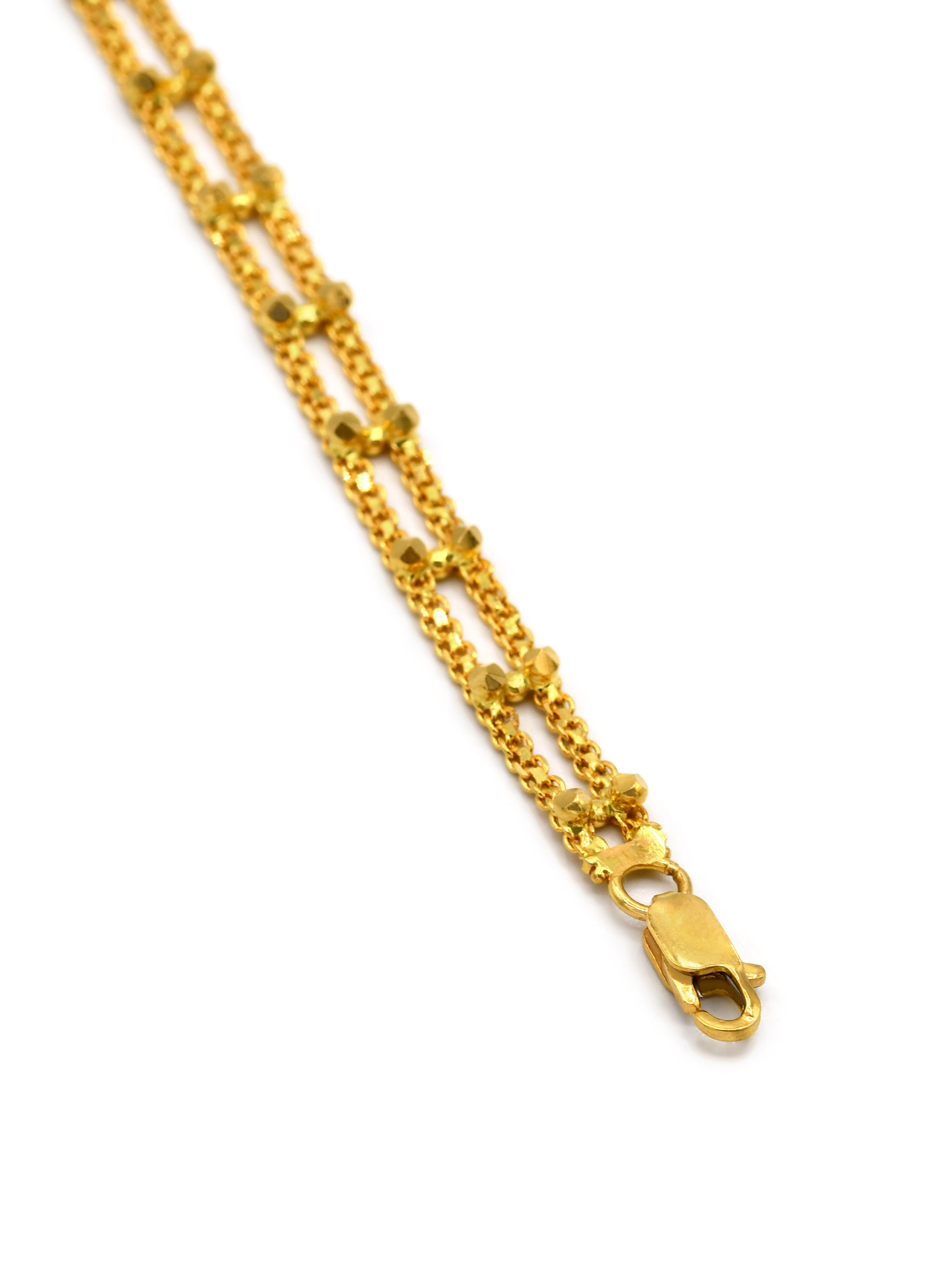 22CT GOLD LADIES BRACELET 7.13 GMS - Roop Darshan