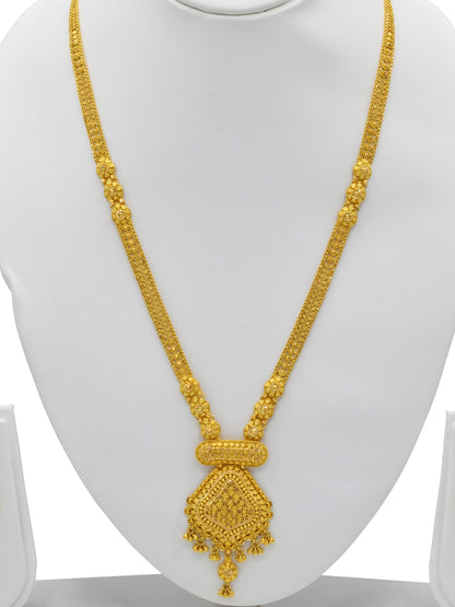 22ct Gold Necklace Set - Roop Darshan