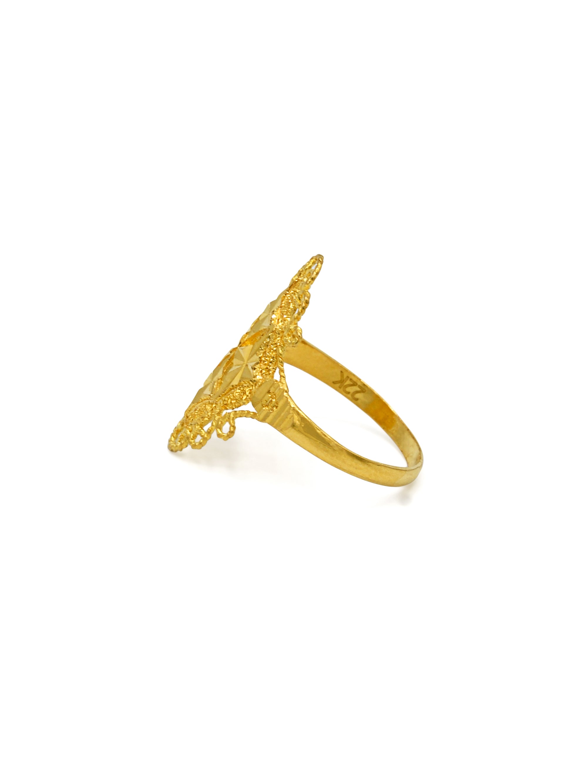 22ct Gold Ladies Ring - Roop Darshan