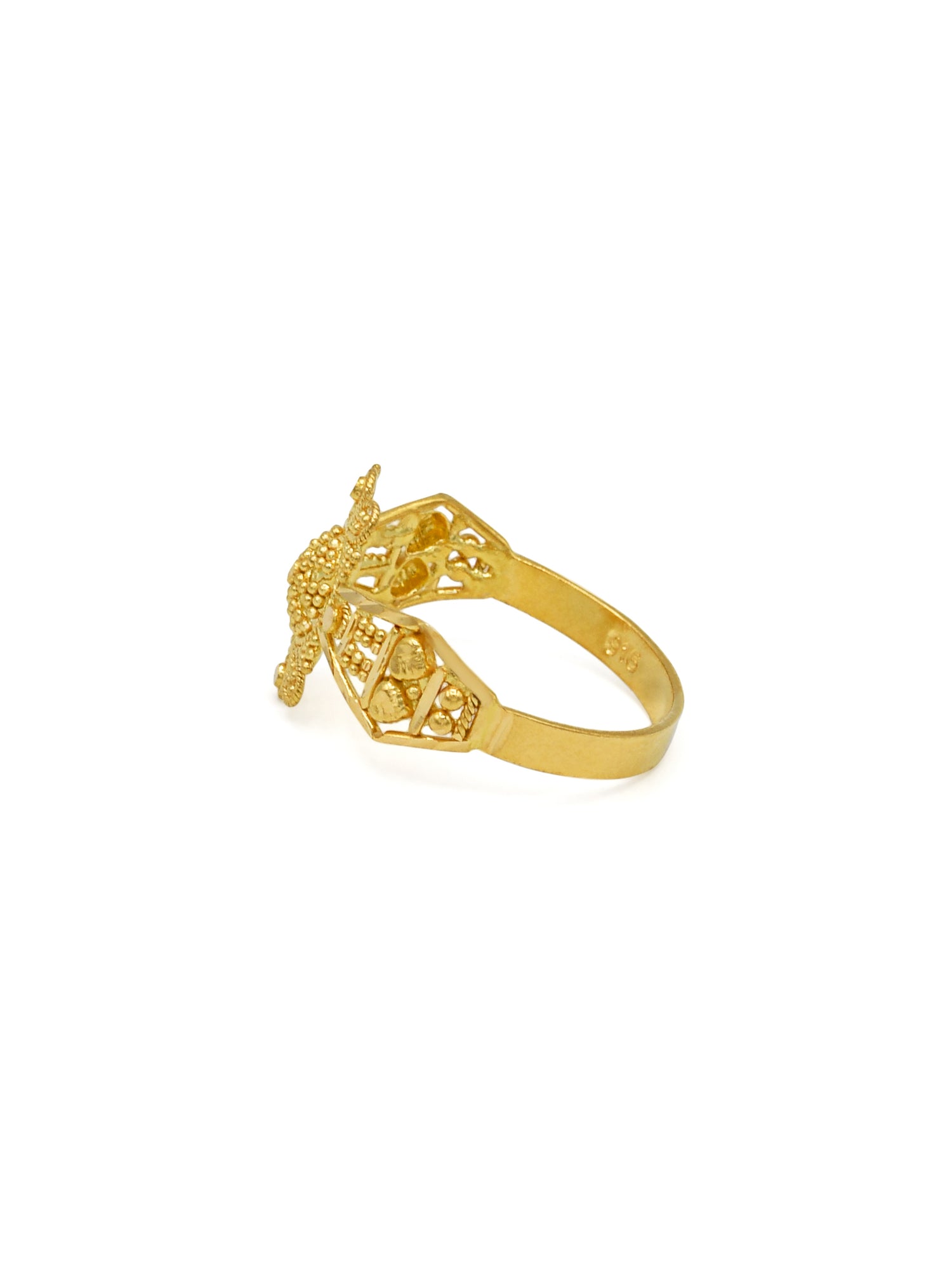 22ct Gold Ladies Ring - Roop Darshan