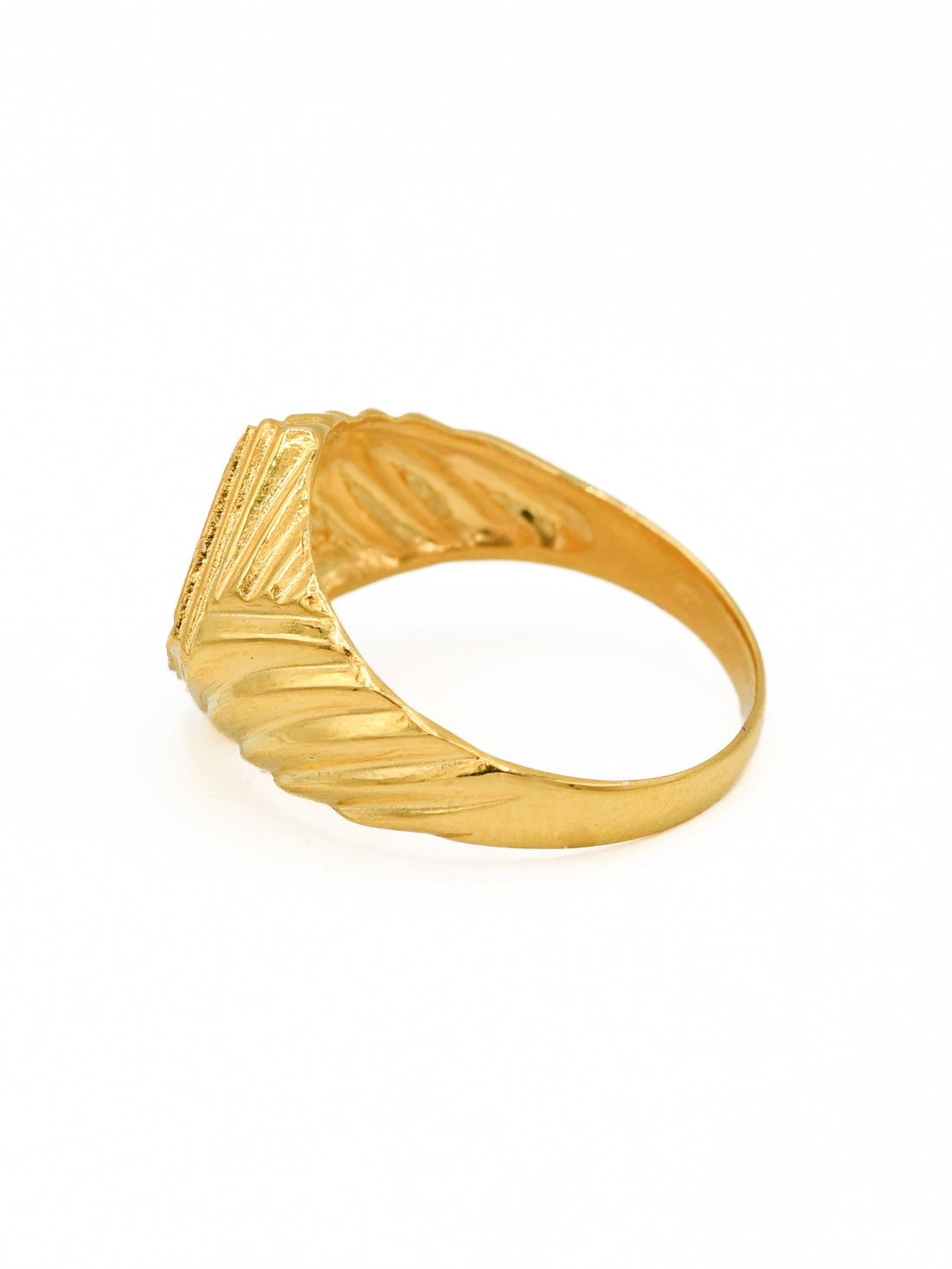 22ct Gold Mens Ring - Roop Darshan