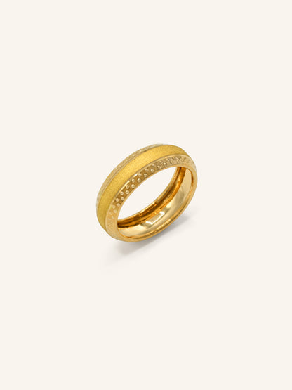 22ct Gold Band Ring 6.40 GMS - V - Roop Darshan