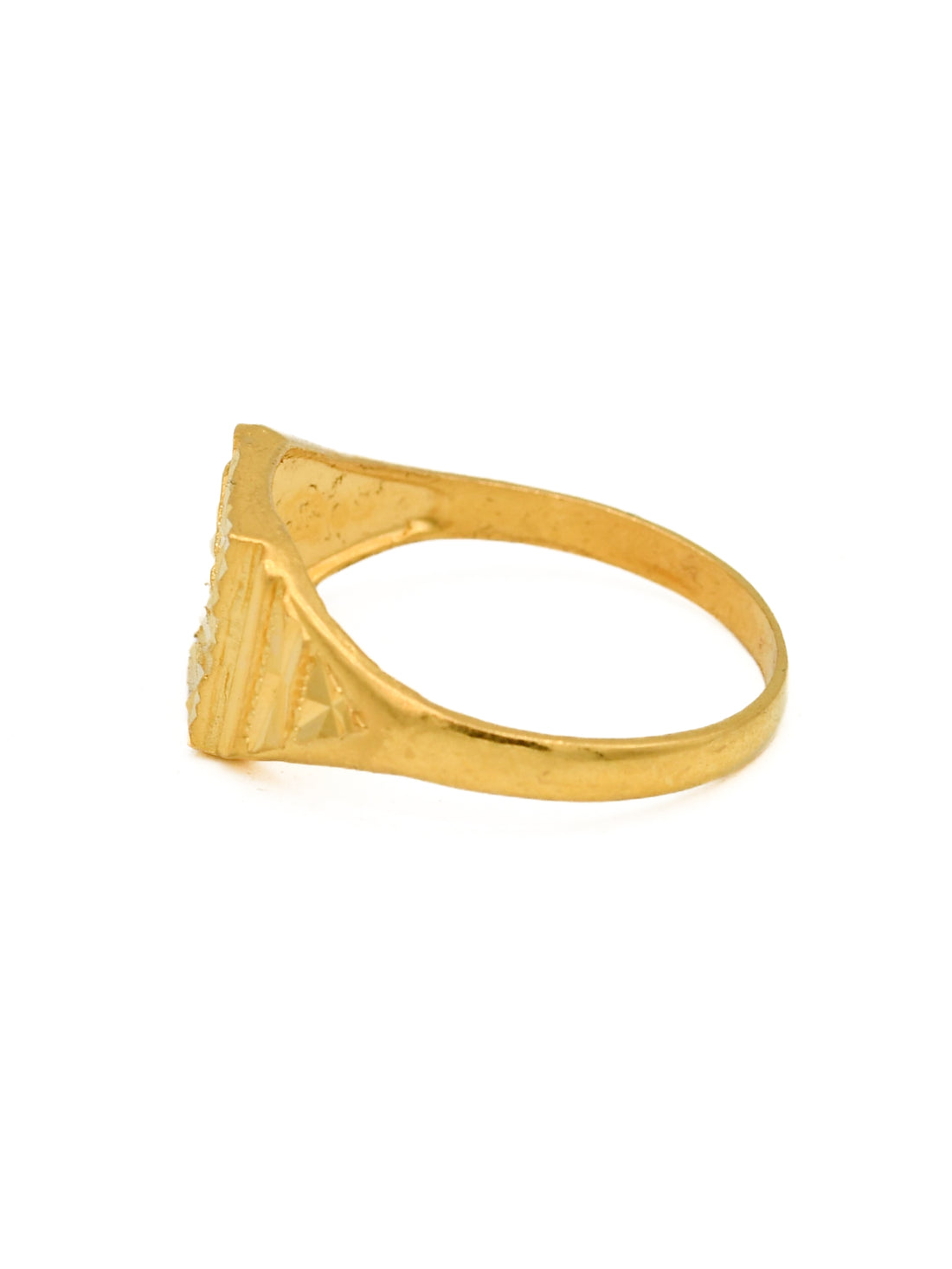 22ct Gold Mens Ring - Roop Darshan