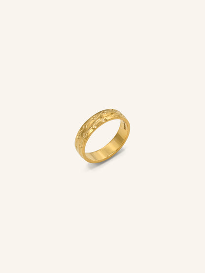 22ct Gold Band Ring 4.90 GMS - L - Roop Darshan