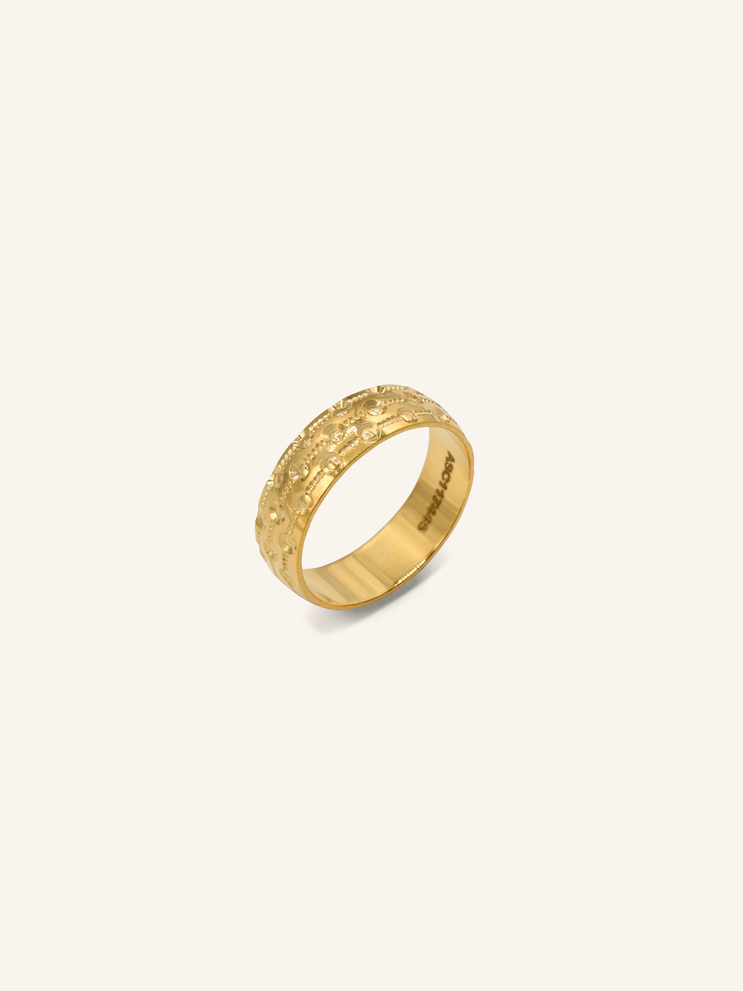 22ct Gold Band Ring 5.50 GMS - P1/2 - Roop Darshan