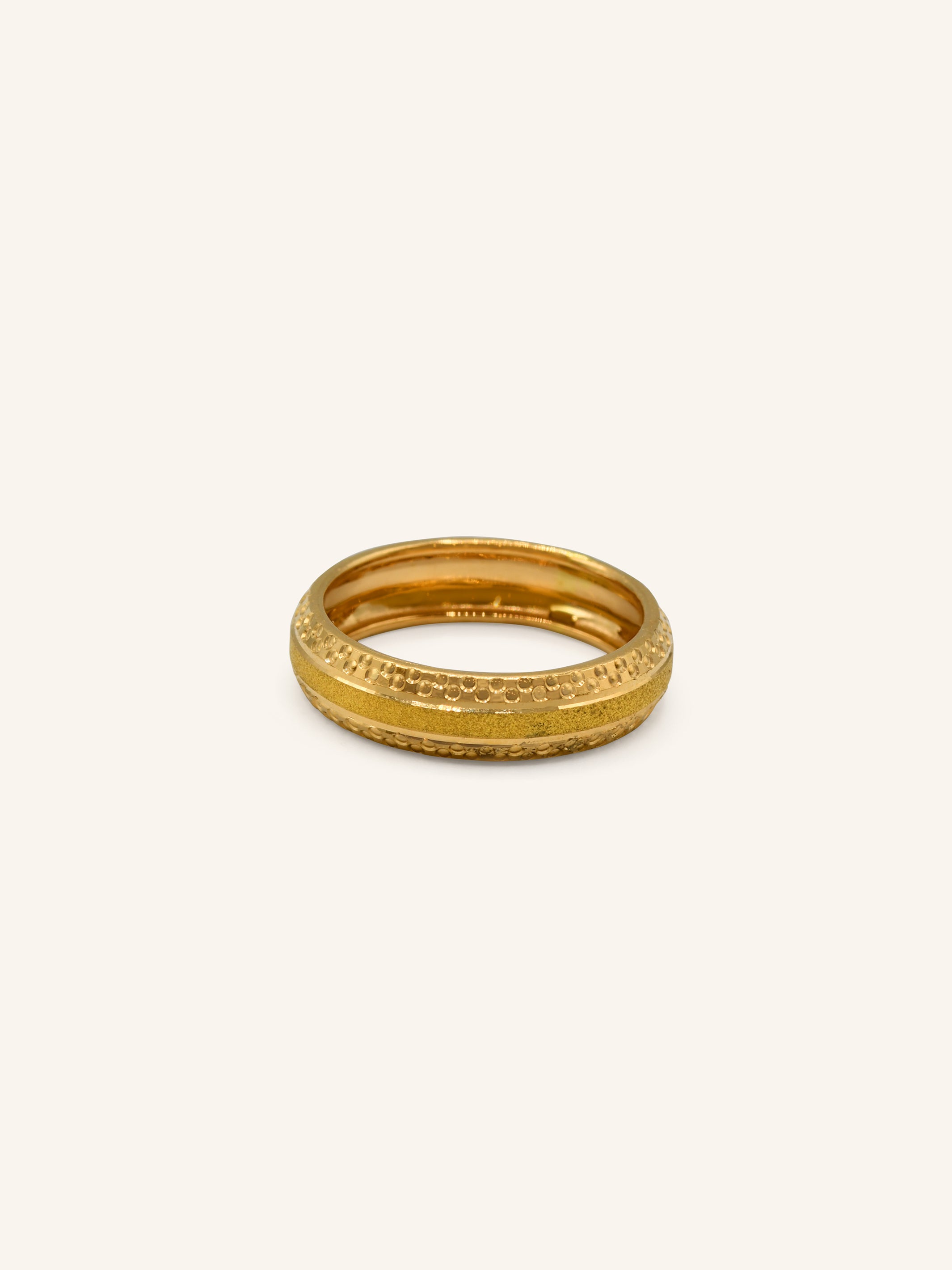 22ct Gold Band Ring 2.90 GMS - L1/2 - Roop Darshan