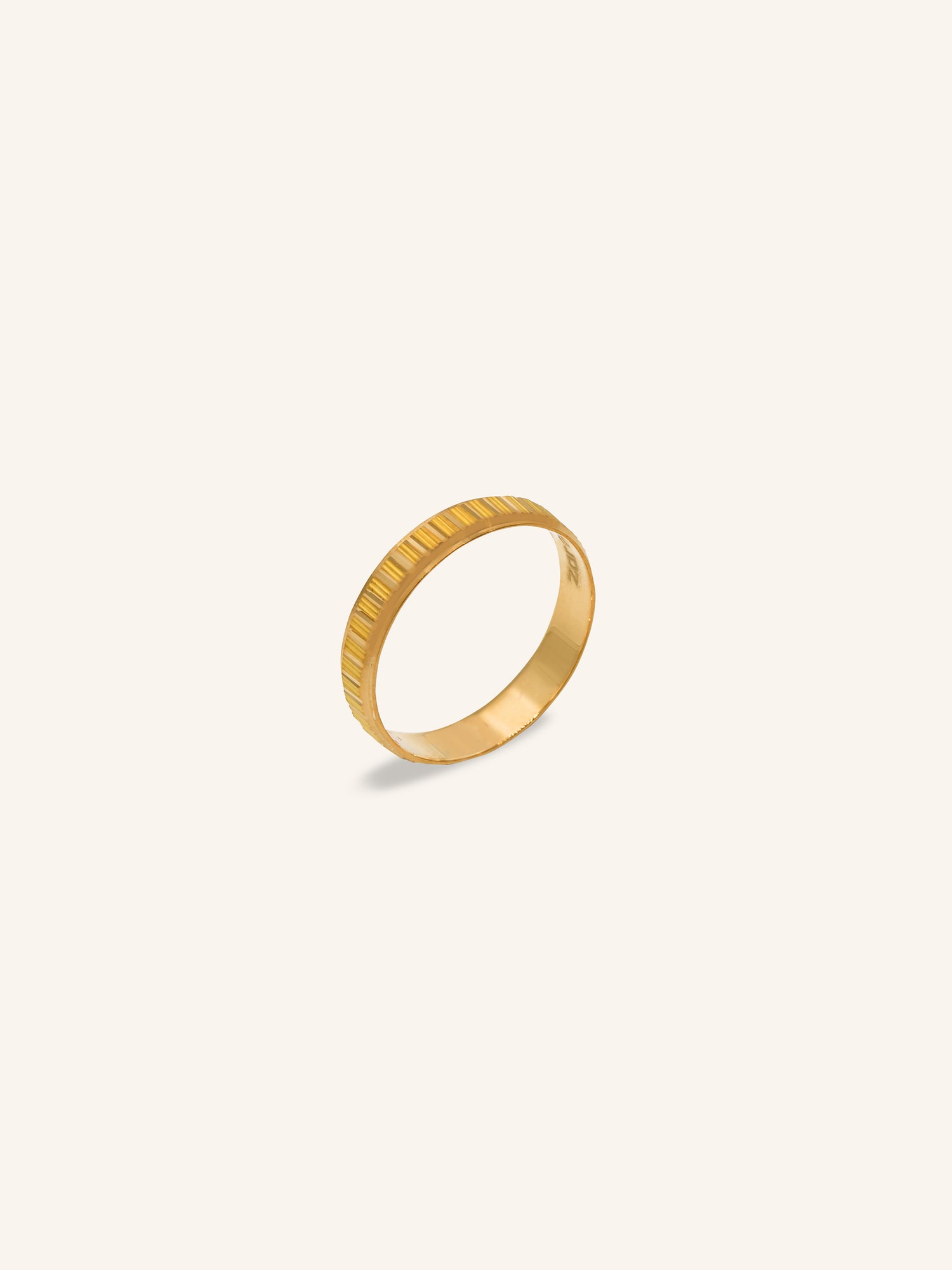 22ct Gold Band Ring 2.00 GMS - L - Roop Darshan