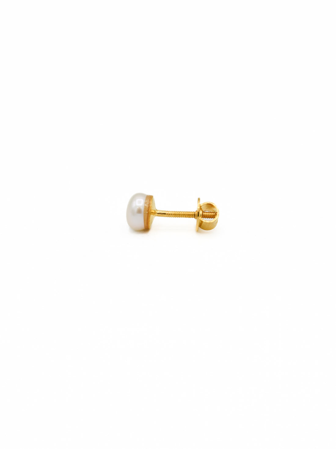 22ct Gold Pearl Stud Earrings