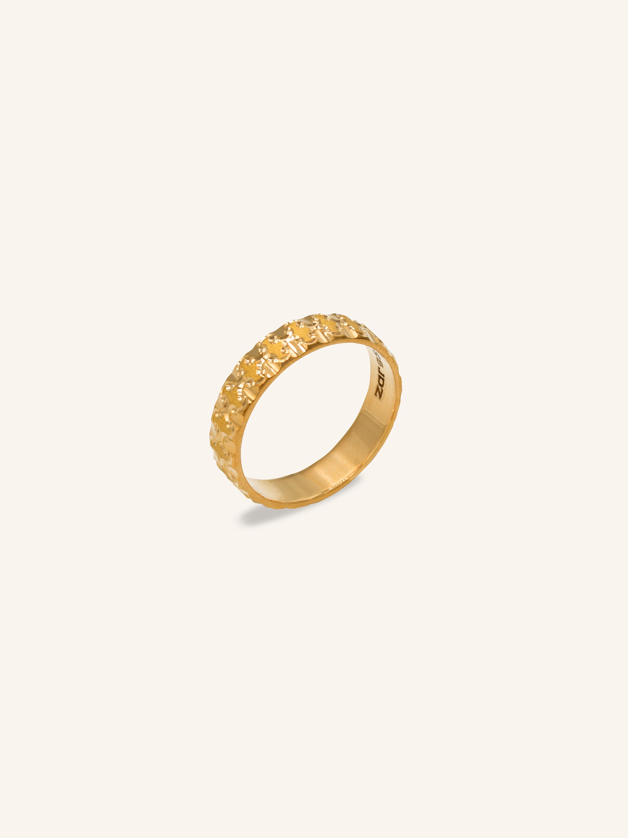 22ct Gold Band Ring 4.20 GMS - O - Roop Darshan