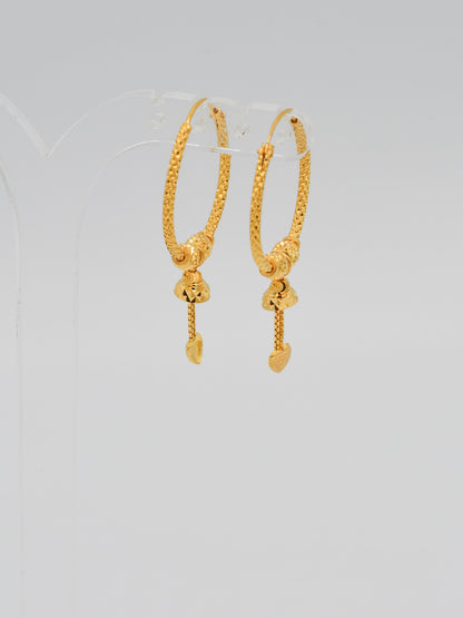 22ct Gold Ball Bali - Roop Darshan