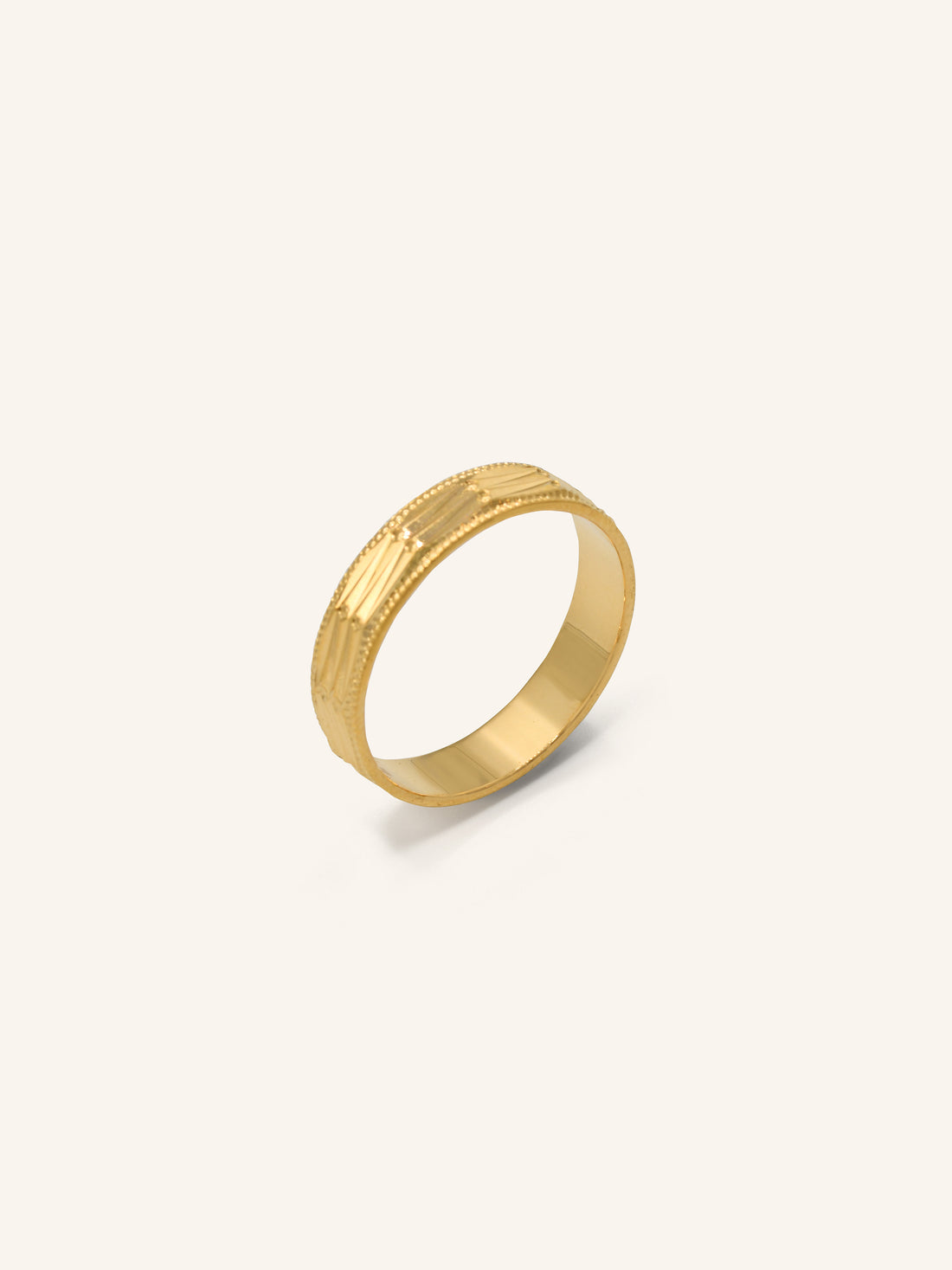 22ct Gold Band Ring 4.90 GMS - V - Roop Darshan