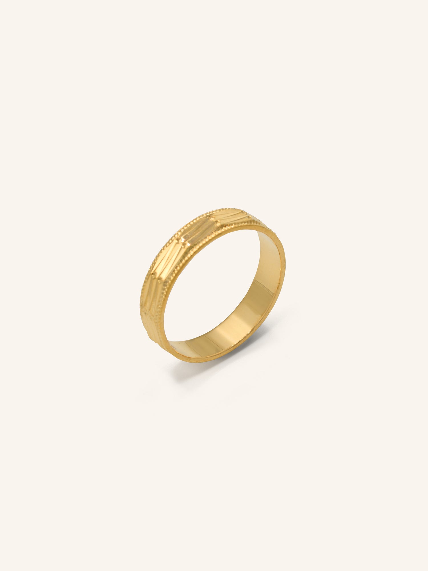 22ct Gold Band Ring 4.90 GMS - V - Roop Darshan