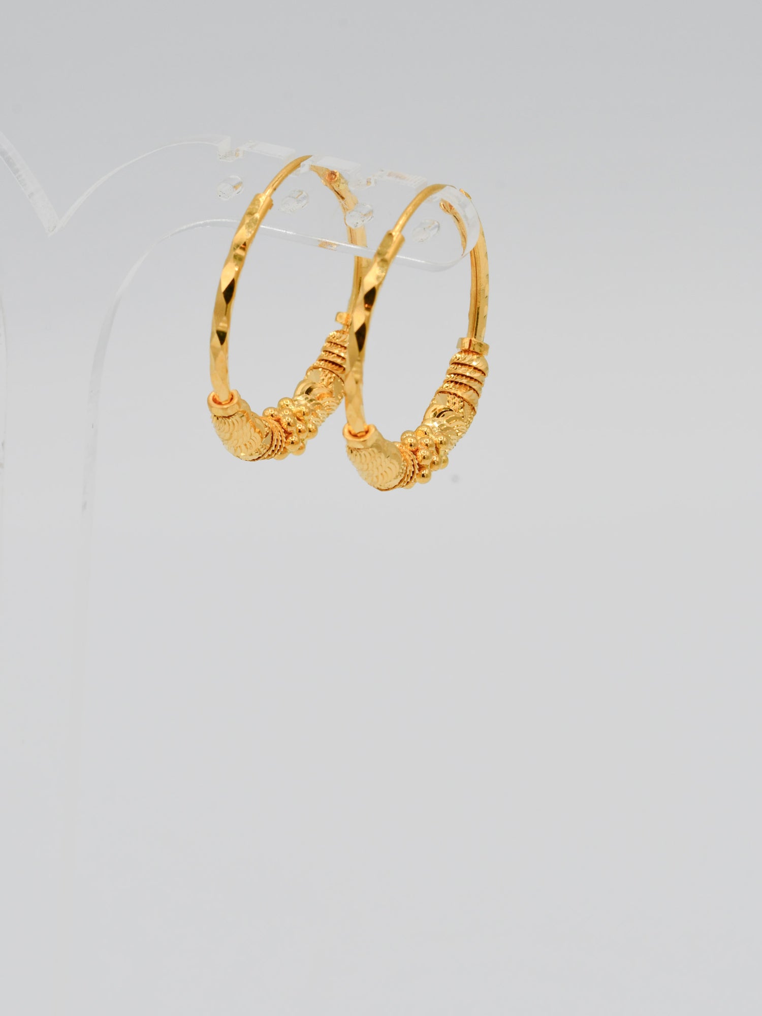 22ct Gold Ball Bali - Roop Darshan