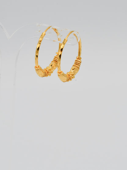 22ct Gold Ball Bali - Roop Darshan