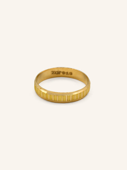 22ct Gold Band Ring 2.00 GMS - L - Roop Darshan