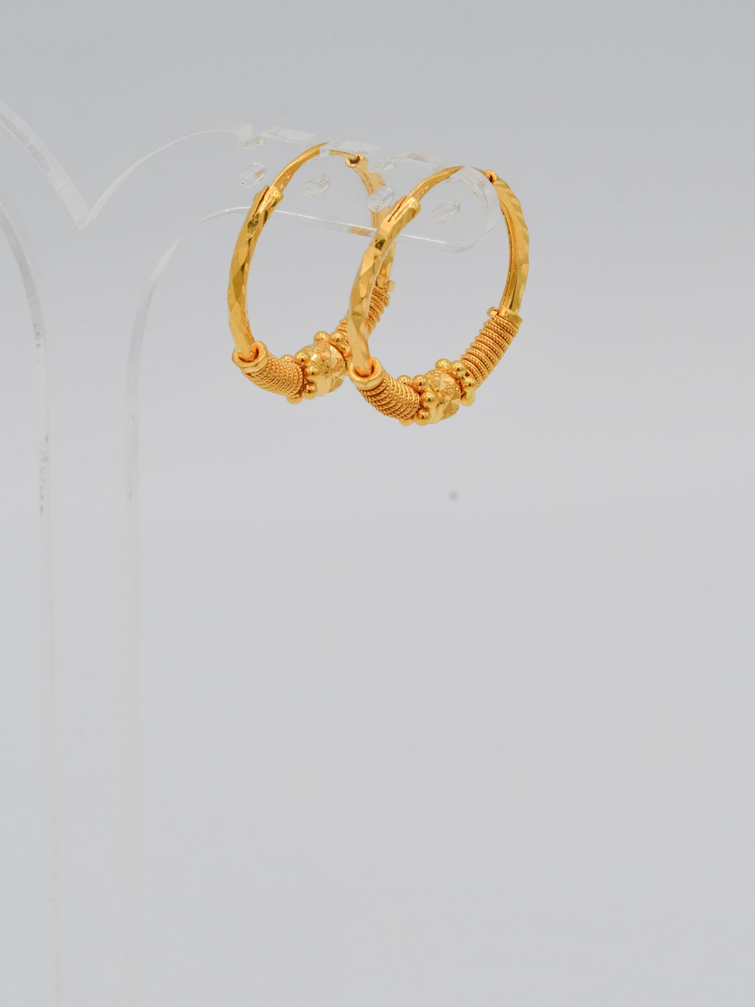 22ct Gold Ball Bali - Roop Darshan