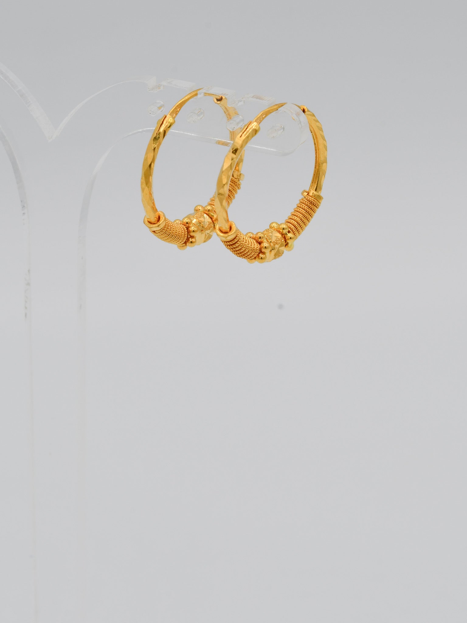 22ct Gold Ball Bali - Roop Darshan