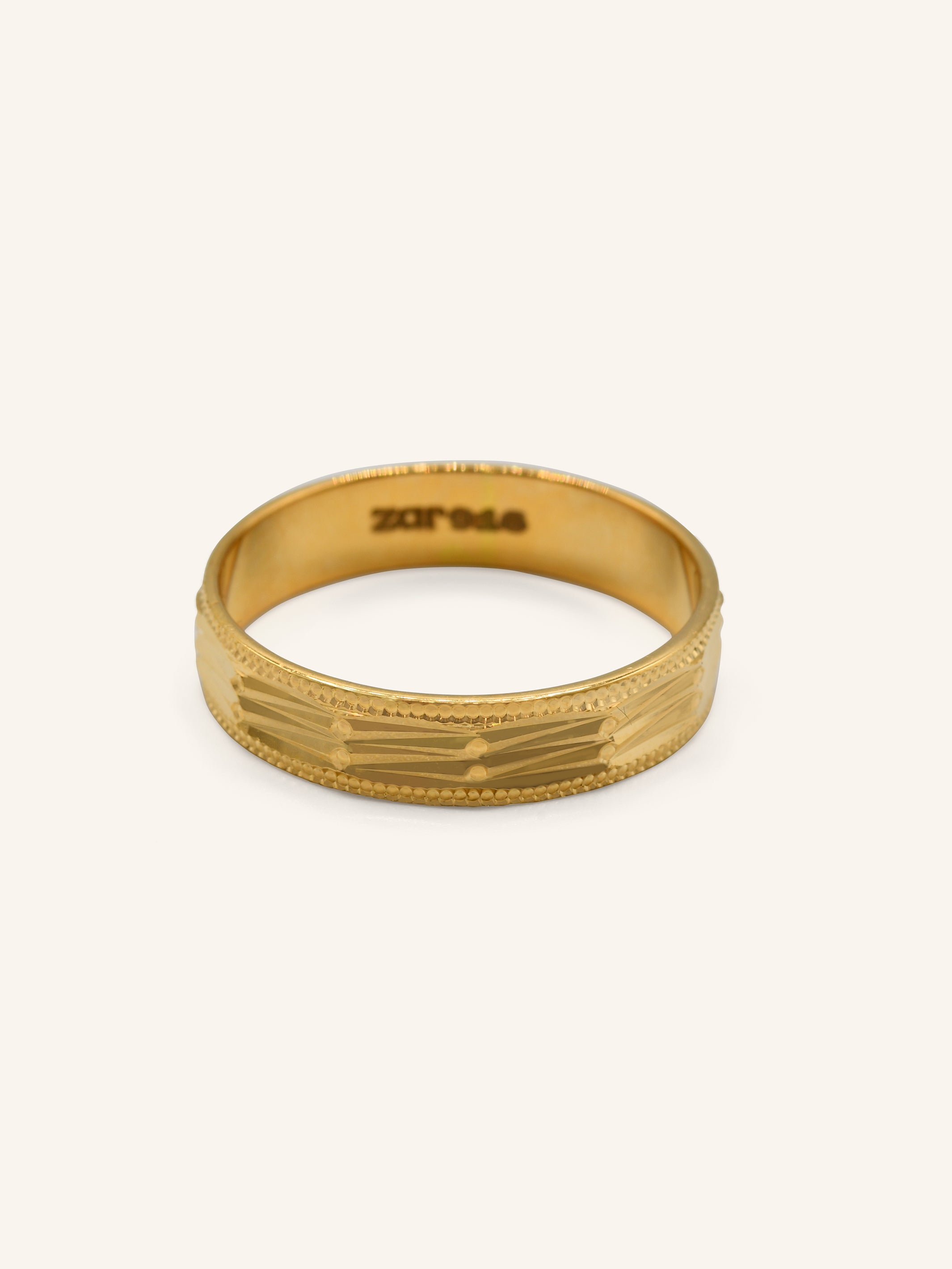 22ct Gold Band Ring 4.90 GMS - V - Roop Darshan