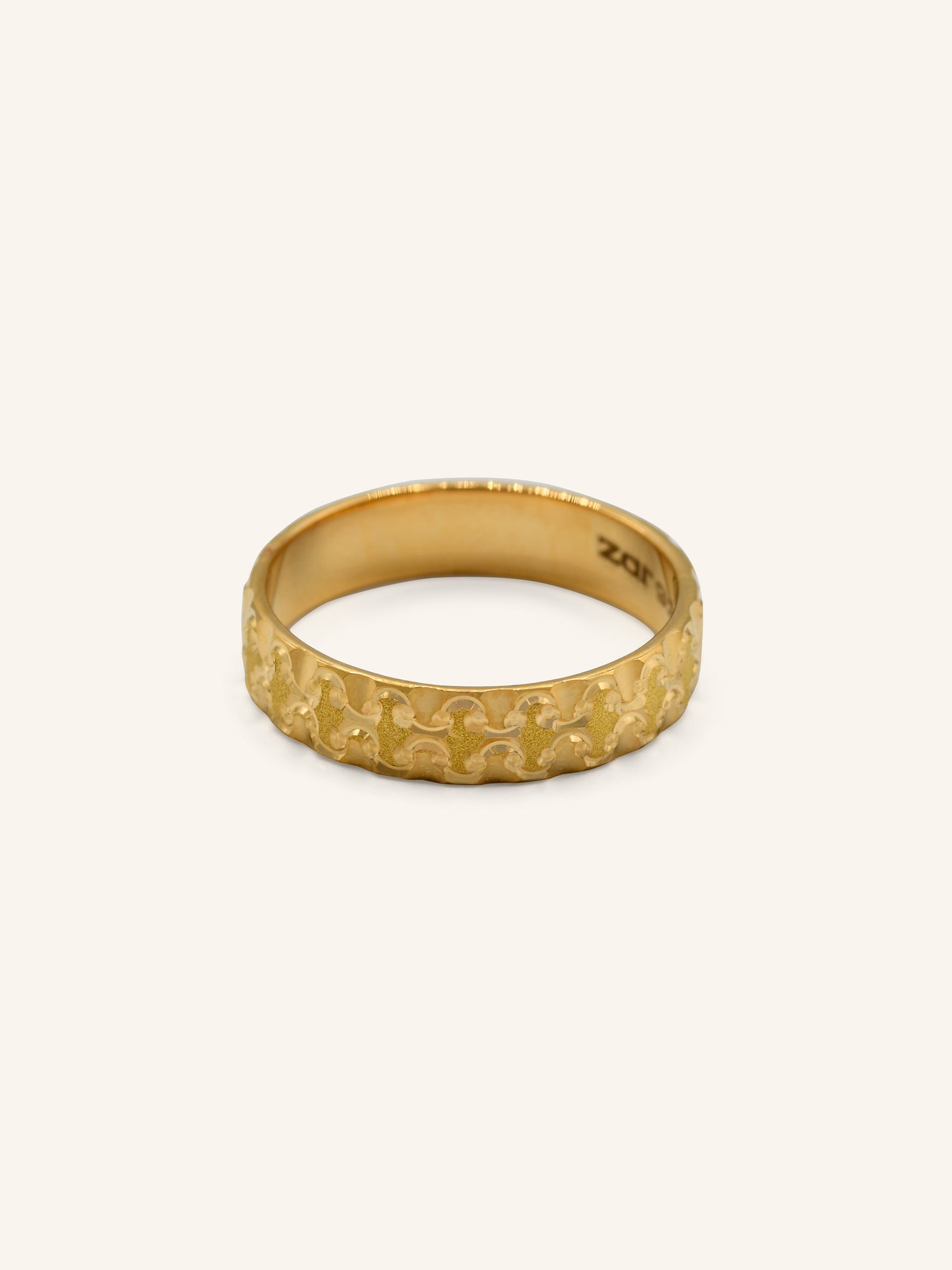 22ct Gold Band Ring 4.20 GMS - O - Roop Darshan