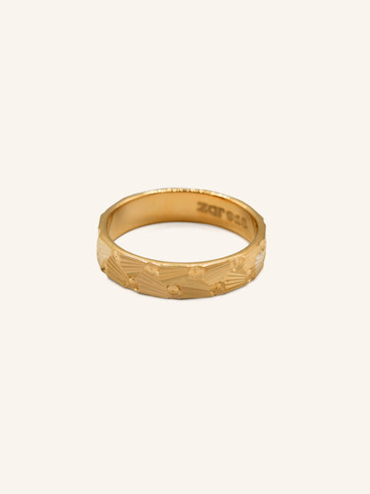 22ct Gold Band Ring 3.40 GMS - L - Roop Darshan