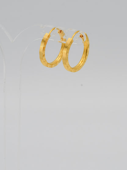 22ct Gold Bali - Roop Darshan