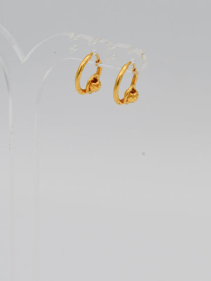 22ct Gold Ball Bali - Roop Darshan