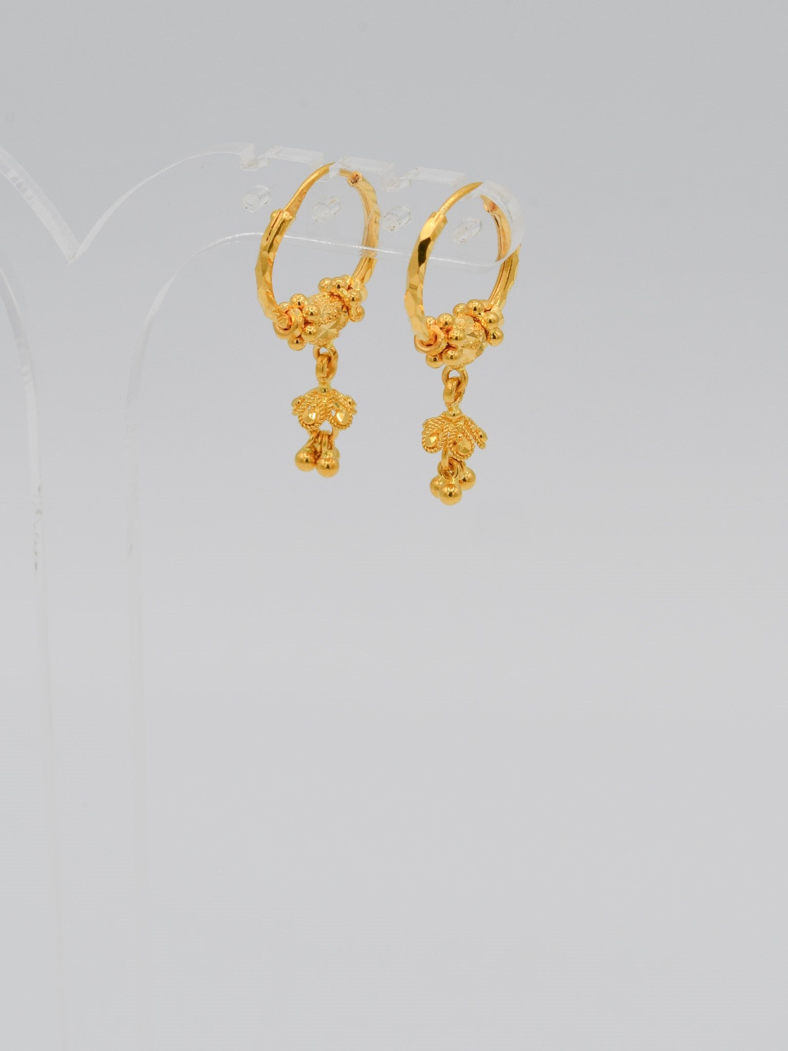 22ct Gold Ball Bali - Roop Darshan