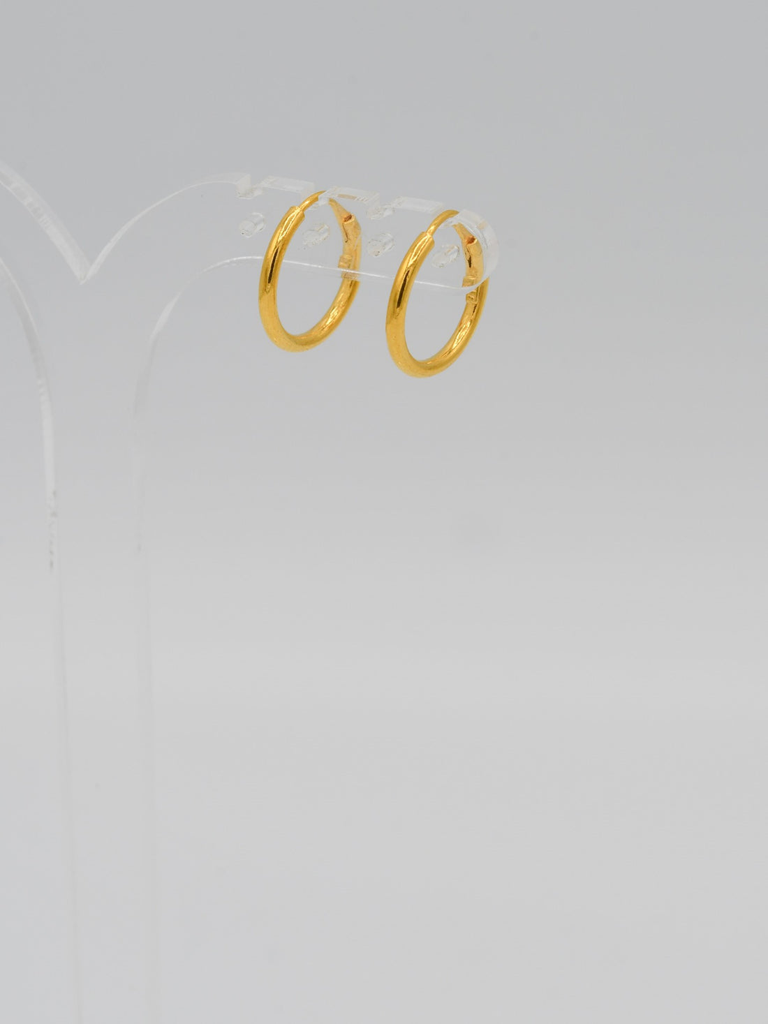 22ct Gold Plain Bali - Roop Darshan