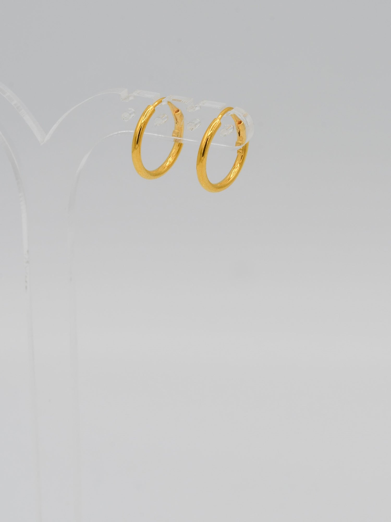 22ct Gold Plain Bali - Roop Darshan