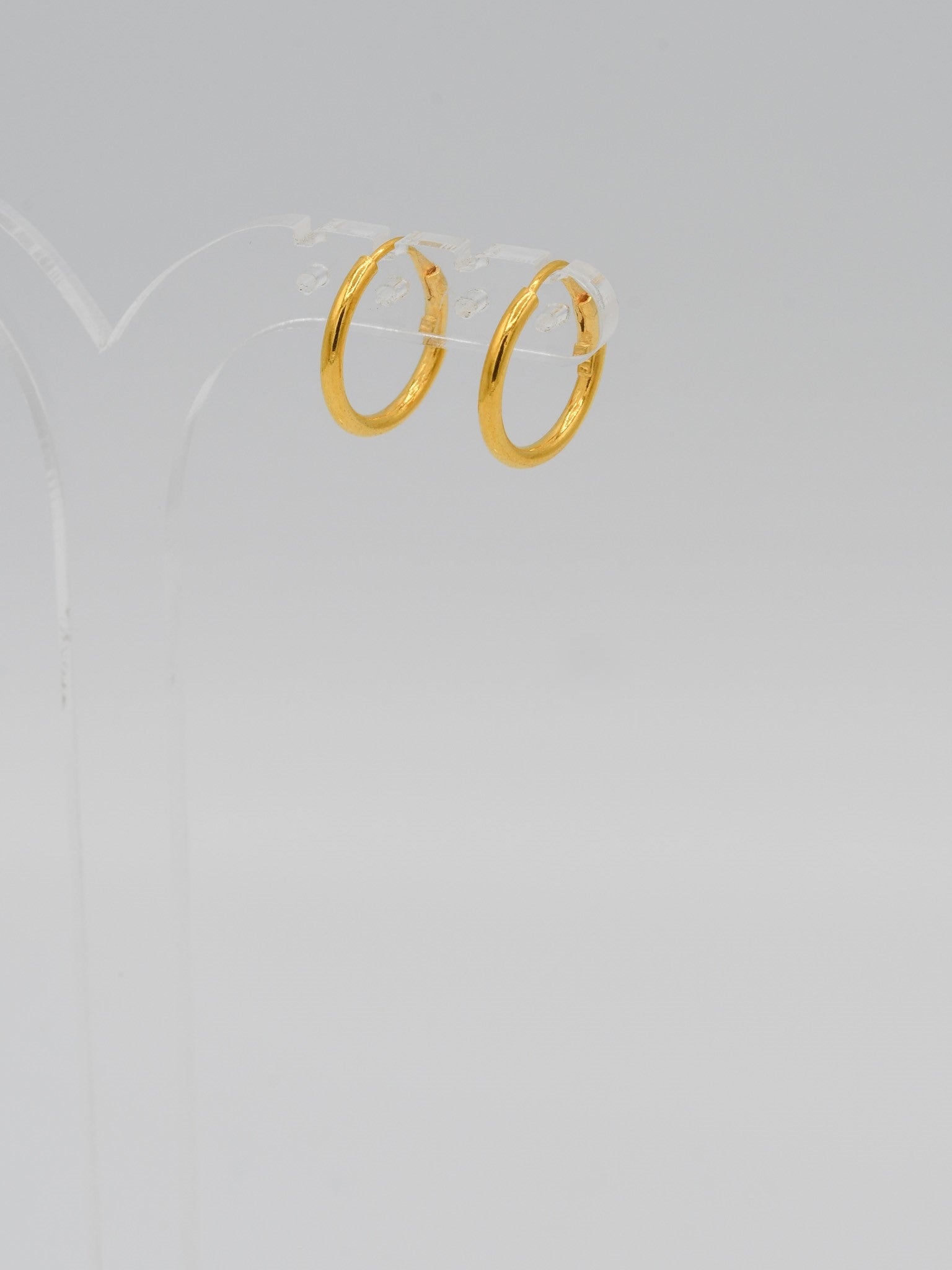 22ct Gold Plain Bali - Roop Darshan