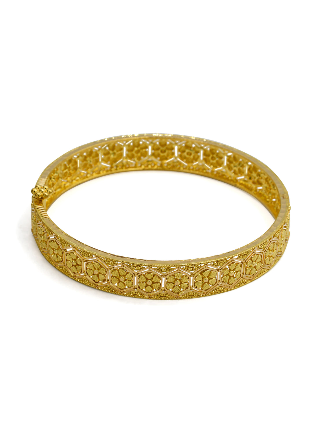 22ct Gold 2 Piece Bangle - Roop Darshan