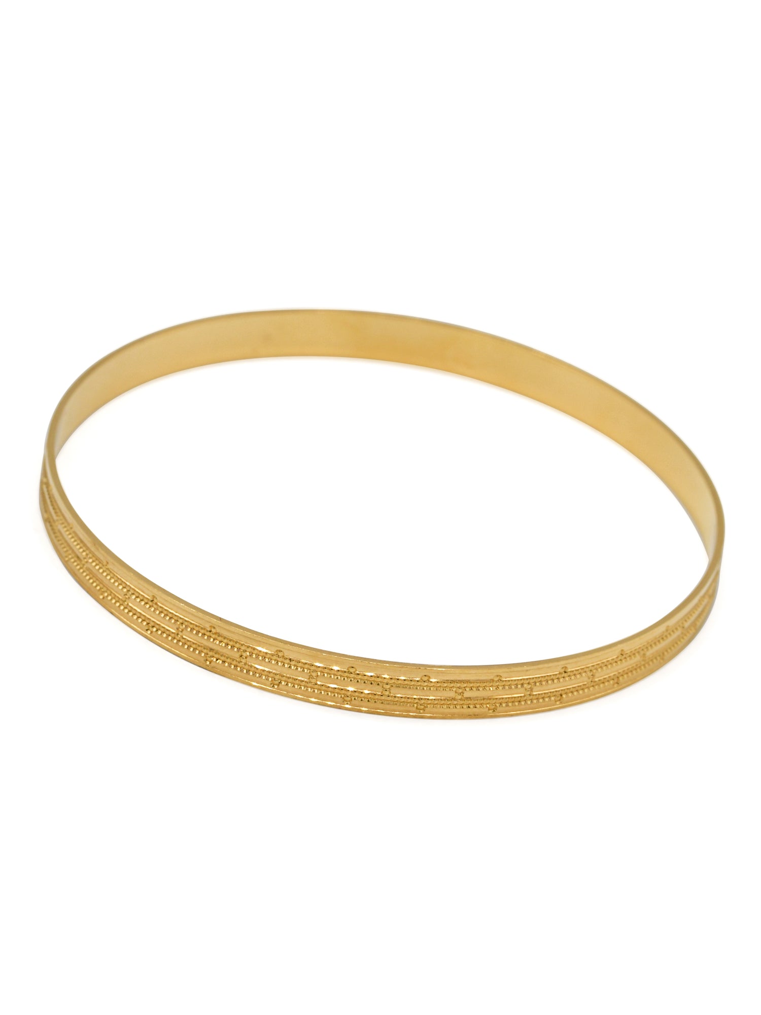 22ct Gold Pair Bangle - Roop Darshan