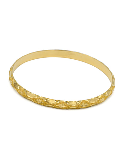 22ct Gold 2 Piece Bangle - Roop Darshan