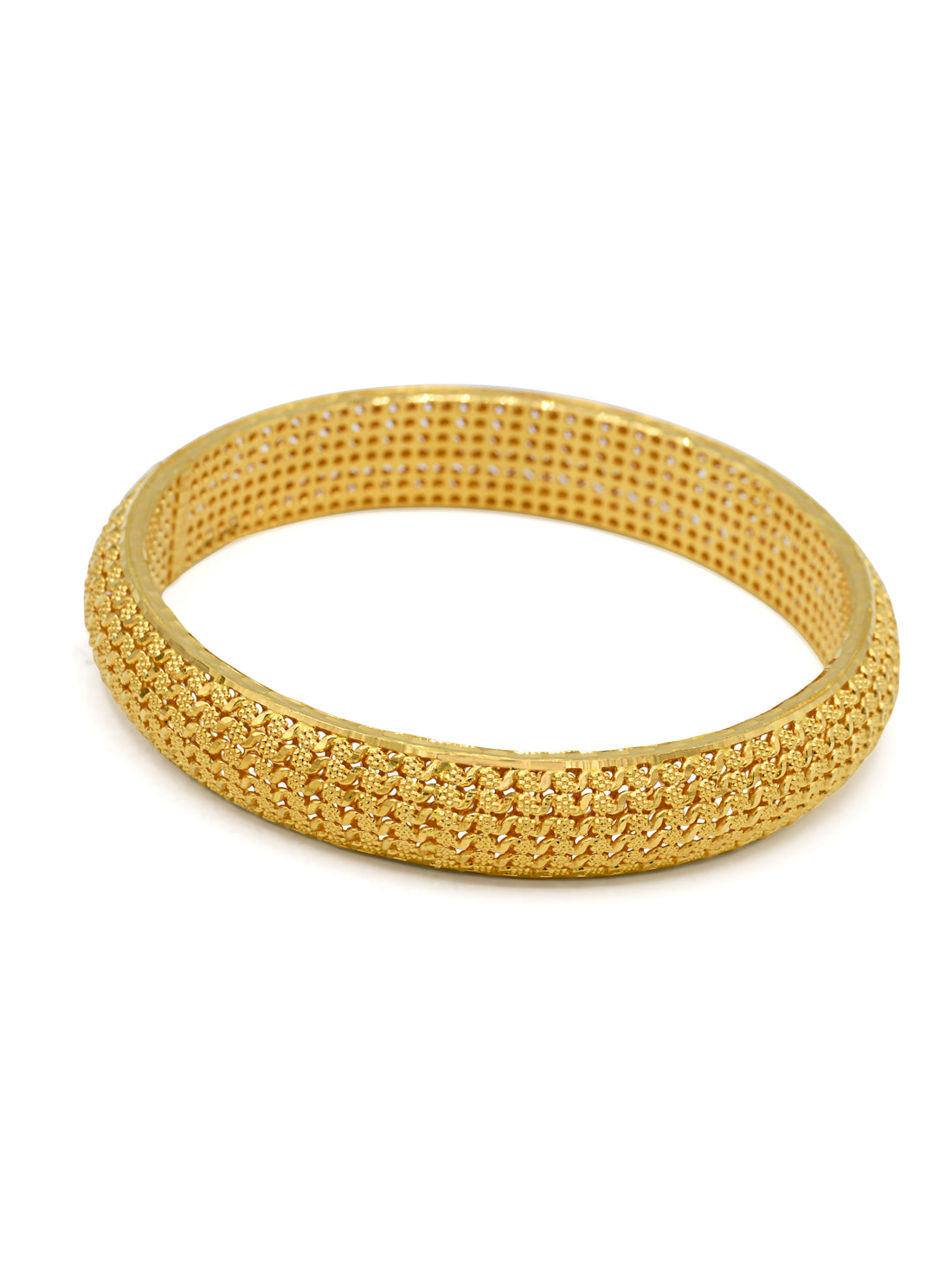 22ct Gold 2 Piece Bangle - Roop Darshan