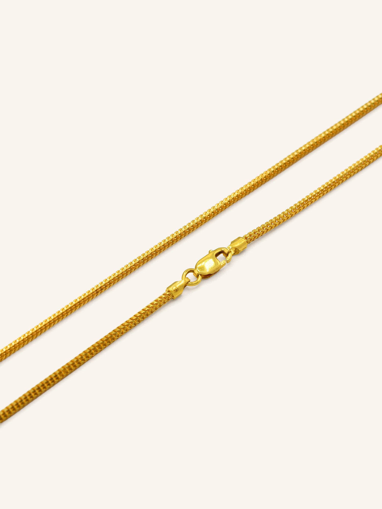 22ct Gold Chain 9.62 GMS - 60 CM - Roop Darshan