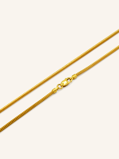 22ct Gold Chain 9.62 GMS - 60 CM - Roop Darshan